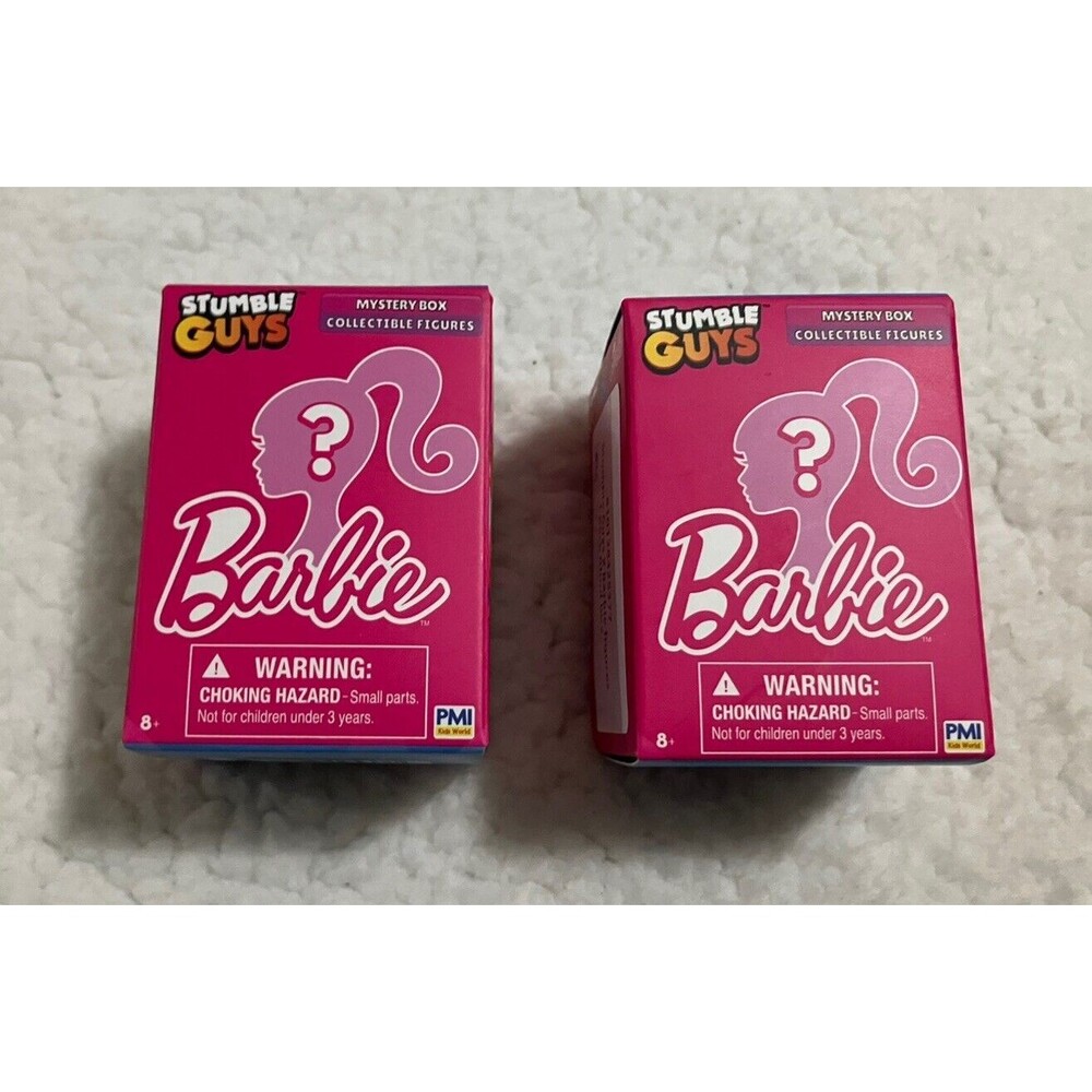 2x BARBIE Stumble Guys BLIND MYSTERY BOX 2" Collectible Figure 2024